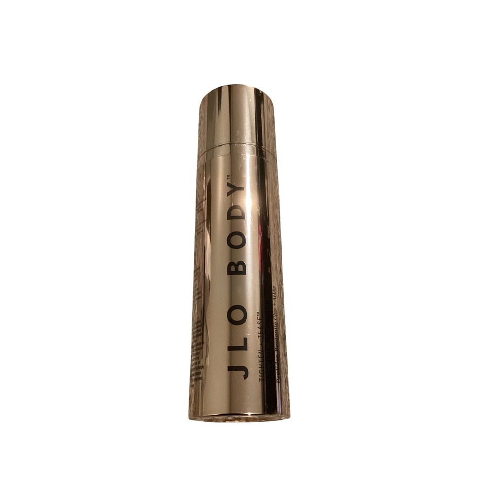 JLO BODY Tighten + Tease Resurfacing Body Serum Peptides AHAs 125ml 4.2oz NEW
